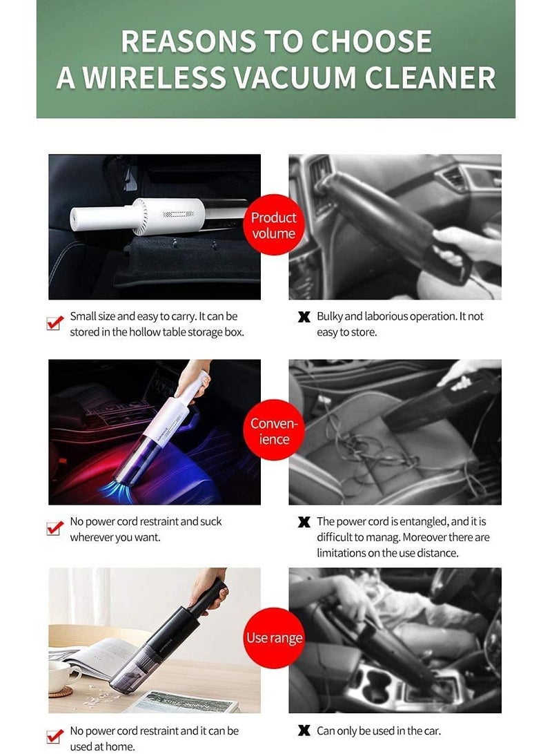 AGD Portable 6000Pa Corded Handheld Vacuum Cleaner H37078B-2-LM Black - Image 4