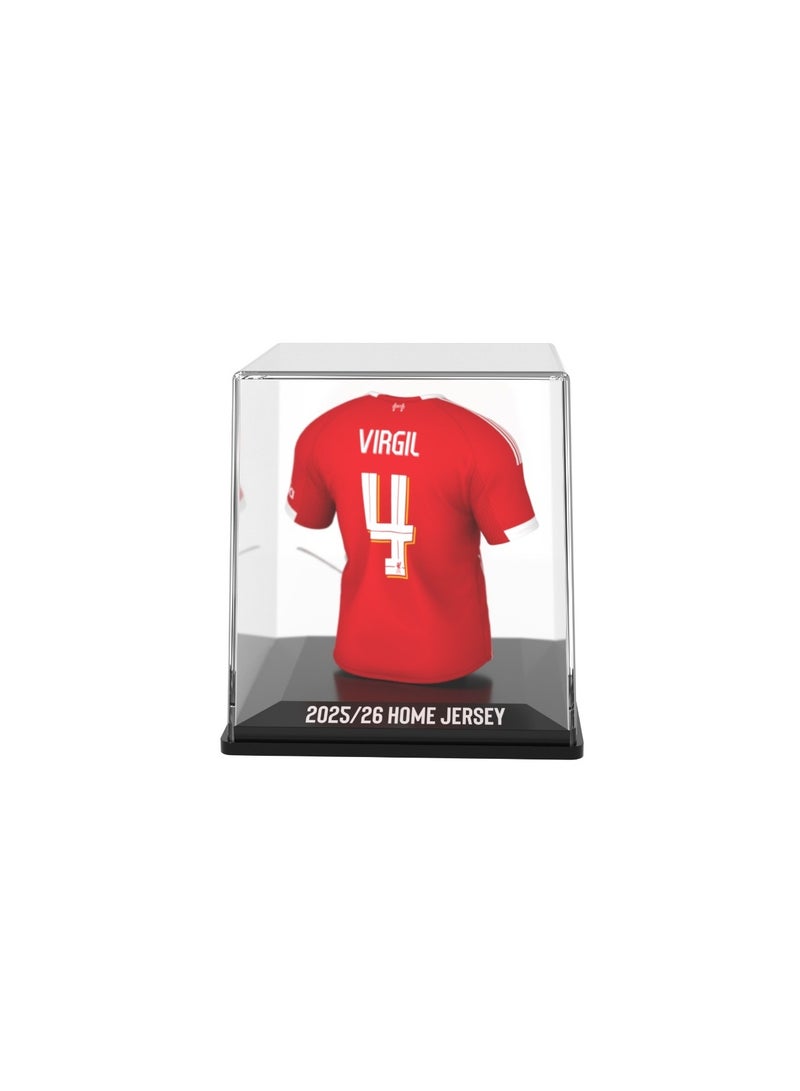 Splink  - Van Dijk  ( Liverpool ) - Home 25/26 Jersey Display Case, Official Licensed Collectible - Image 2
