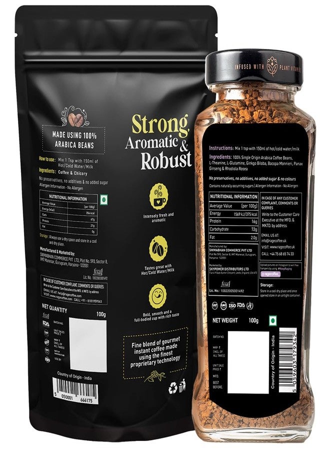 RAGE COFFEE Silk Blend Classic 100g Pouch + Original 100g Jar - Image 2