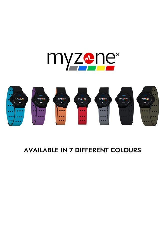 MYZONE MZ Switch Replacement Arm & Wrist Straps - Orange - Image 4