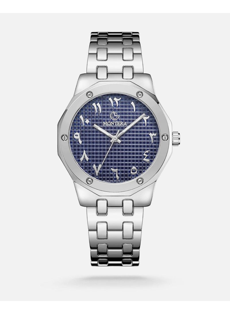 Montera Classic Men's Wristwatch, Water Resistant