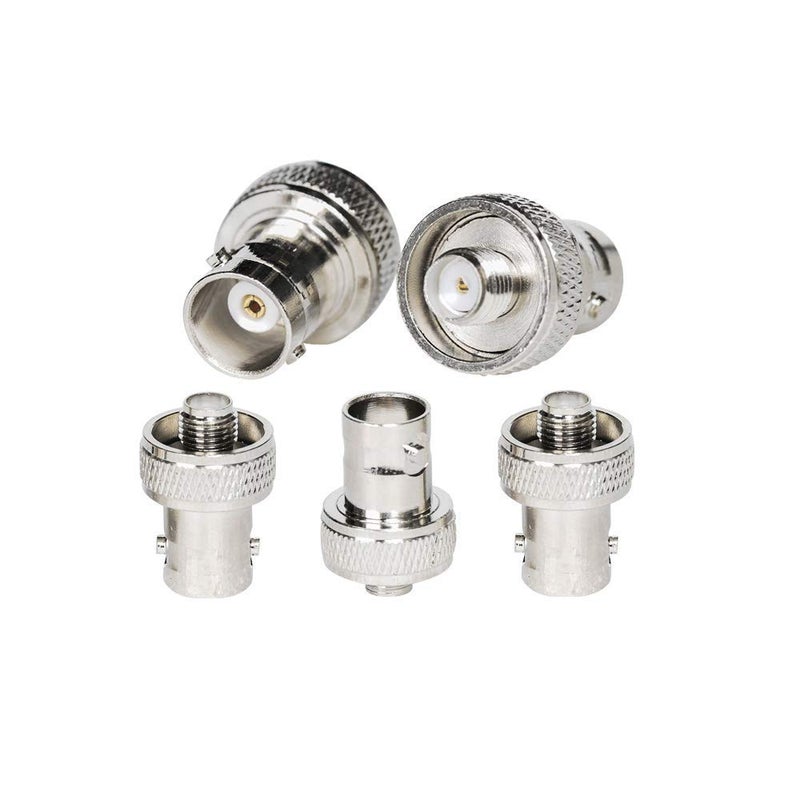 RENMAX SMA Female to BNC Female Adapter Connector 50 Ohms Copper + Alloy Stable for Radio Frequency Applications, Wireless LAN Devices (Connector Only) -Pack of (1) - Image 4