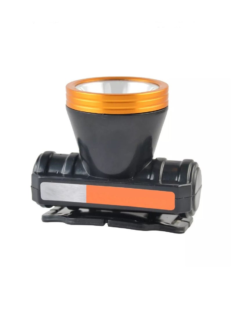 مايكروبلس مصباح رأس LED قابل لإعادة الشحن  USB مع بطارية مدمجة - Image 4