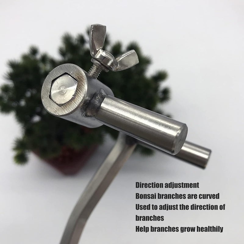 OUKA Bonsai Branch Bending Tool, Bonsai Bender Directional Adjustment Rust Proof Stainless Steel Professional with Comfortable Handle for Courtyard (M14) - Image 3