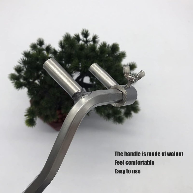 OUKA Bonsai Branch Bending Tool, Bonsai Bender Directional Adjustment Rust Proof Stainless Steel Professional with Comfortable Handle for Courtyard (M14) - Image 2
