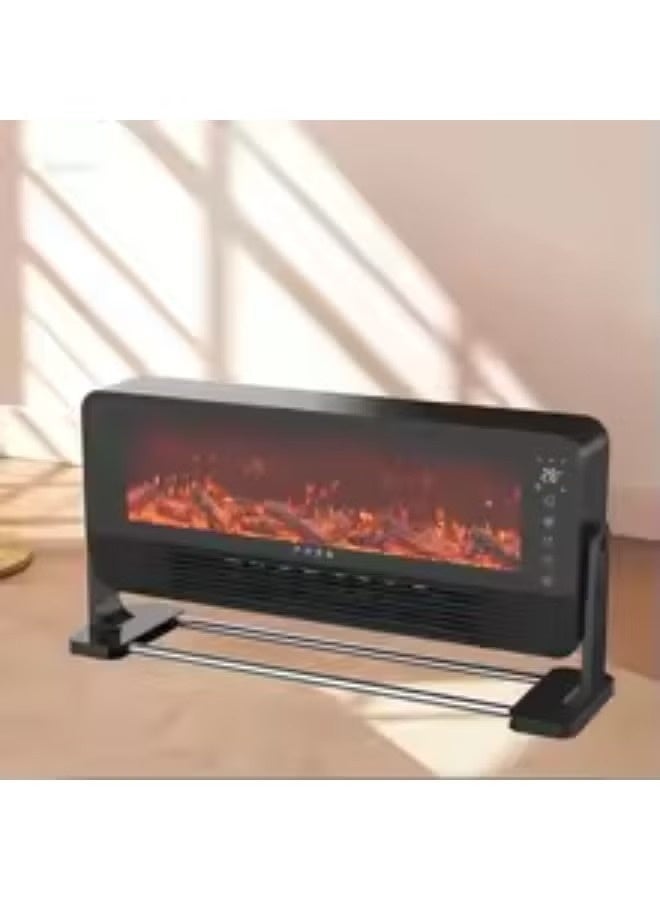 ال سي مدفأة كهربائية ديكورية | ٢ في ١ | ٢٠٠٠ واط | موديل DLC-36529 - Image 4