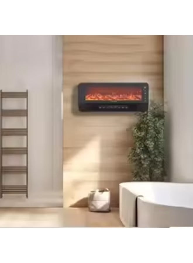 ال سي مدفأة كهربائية ديكورية | ٢ في ١ | ٢٠٠٠ واط | موديل DLC-36529 - Image 3