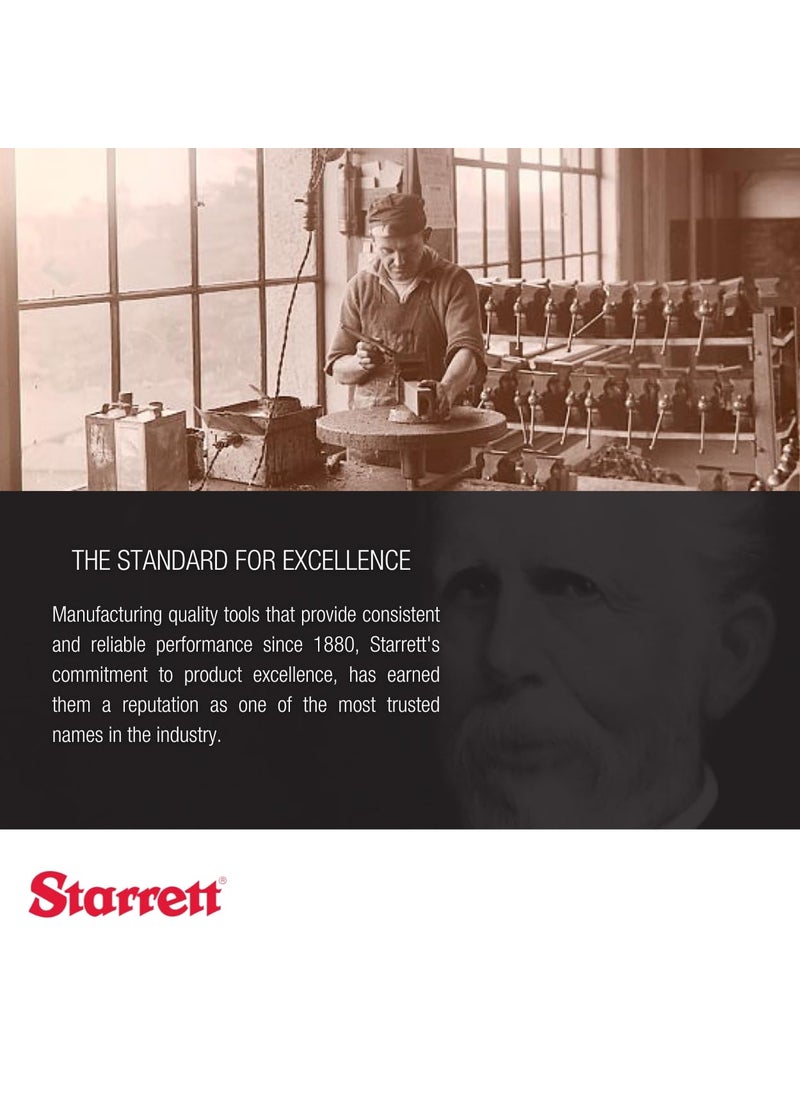 Starrett Starrett Bench Level  Ideal for Leveling in Woodworking Metalworking and Precision Tasks  338 Length Seasoned Cast Iron Body Precision Machined Base Single Vial  130  - Image 3