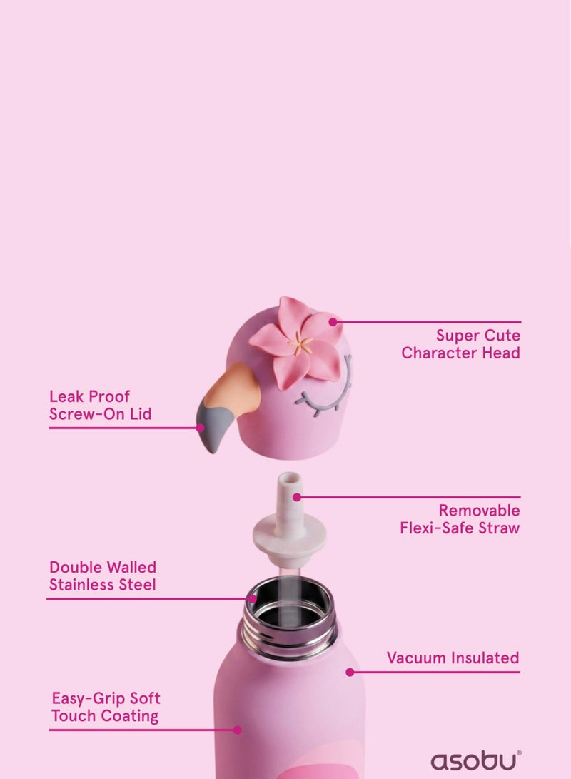 asobu Flamingo Bestie Bottle - Image 4