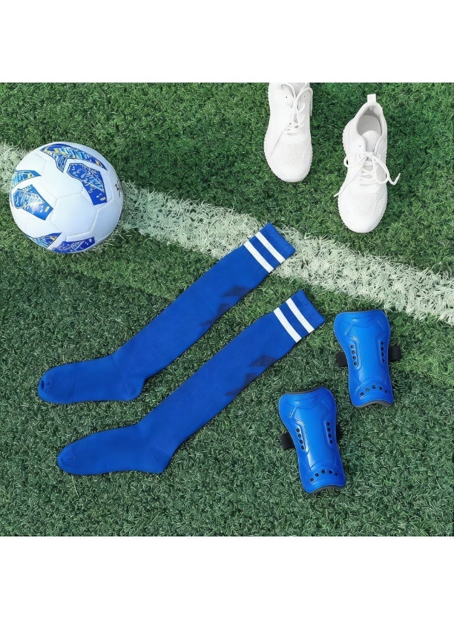 COYO Soccer Shin Guards and Socks for Toddler Kids Youth, Lightweight Soccer Shin Pads Protective Defender Gear for 10-15 Years Old Children Teen Boys Girls Sports Game - Image 4