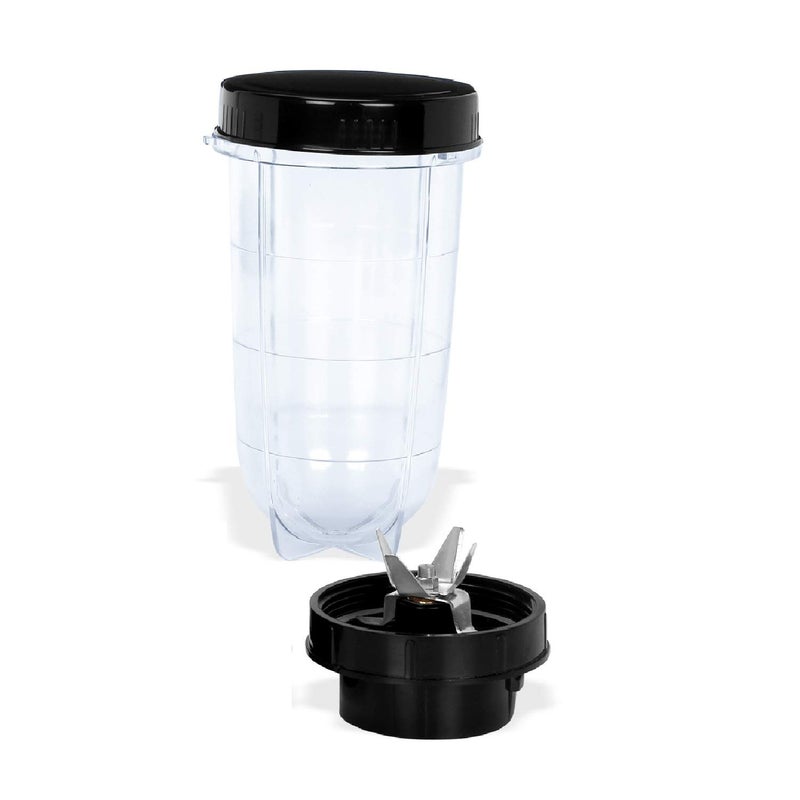 Gemini Super Bullet Jar for Mixer Grinder Large Set of 1 530 ML ABS Transparent Plastic Mixer Juicer Jar 550 ml - Image 4