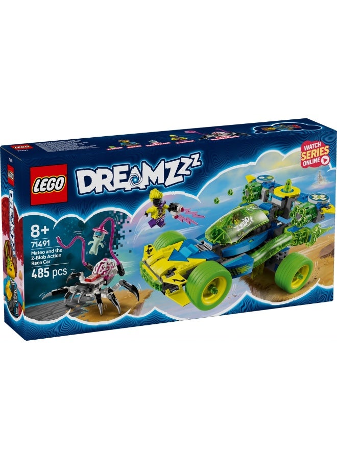 LEGO LEGO - Dreamzzz Mateo and the Z-Blob Action Race Car 485 Pieces - 71491 - Image 1