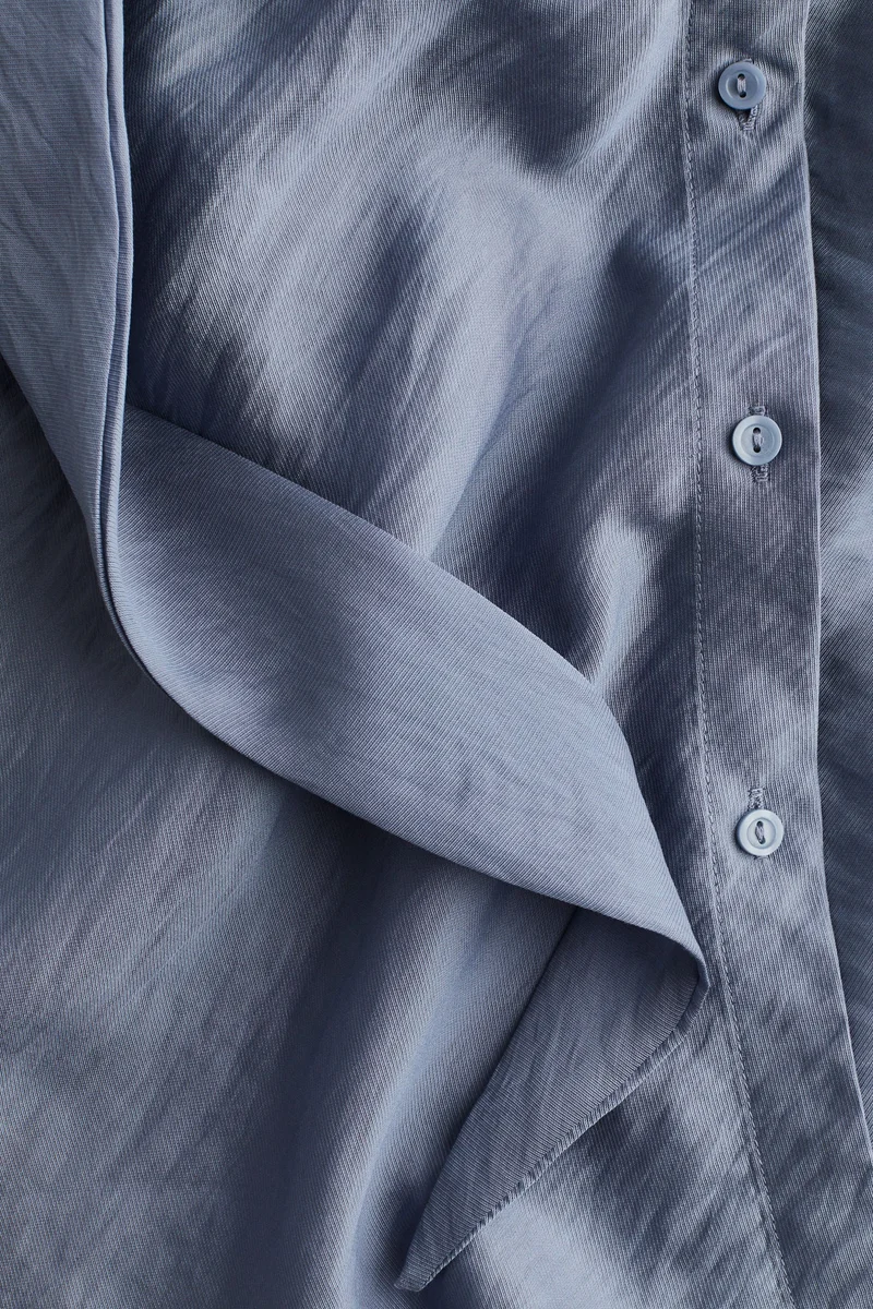 H&M MAMA Before &amp; After Tie-detail shirt