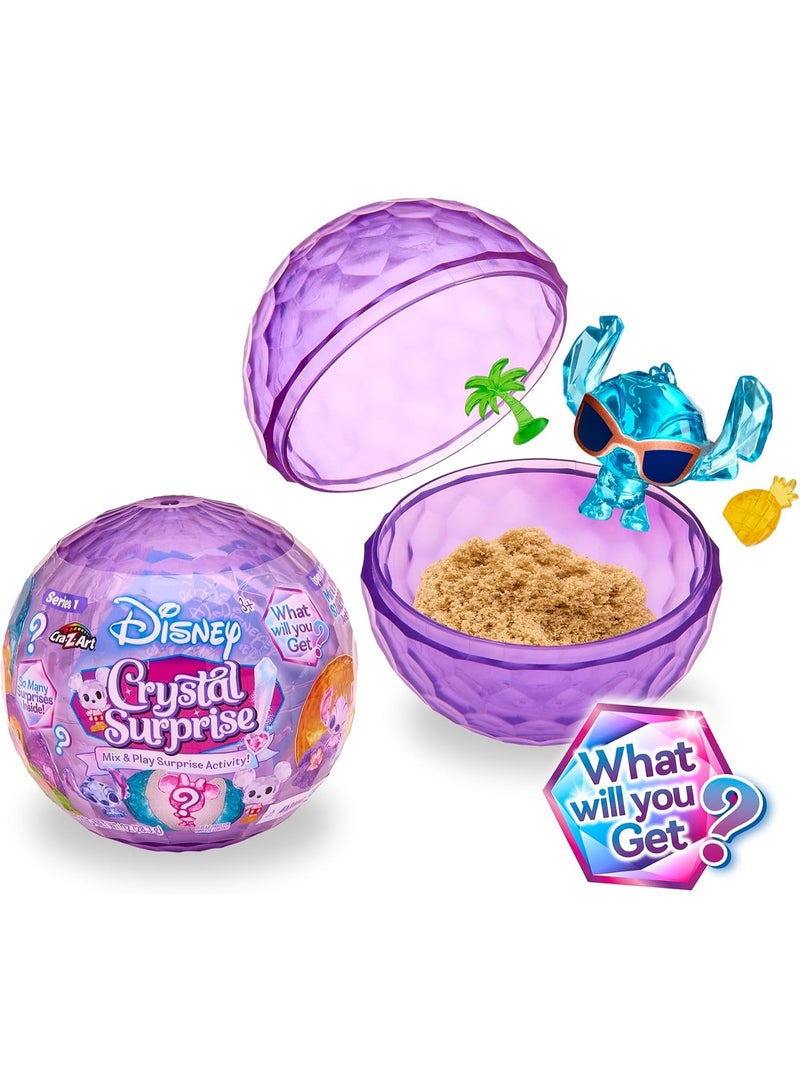 Cra-Z-Art Disney Crystal Surprise Series 1, Mini Collectible Crystal Figures - Image 1