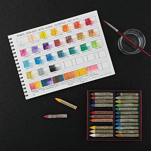 HG Art Concepts Painters Color Diary - 9x12, 140lb Spiral-Bound Acid-Free Color Swatch Book with 10 Pages for Watercolor & Mixed Media - Single - Image 5
