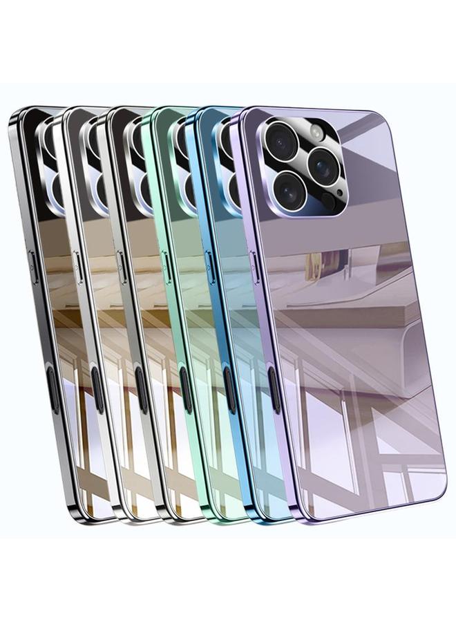 اس-توب جراب لهاتف iPhone 16 Plus مطلي بالكهرباء مع وسادة هوائية من الكريستال الجليدي وغطاء كامل مقاوم للصدمات - Image 2