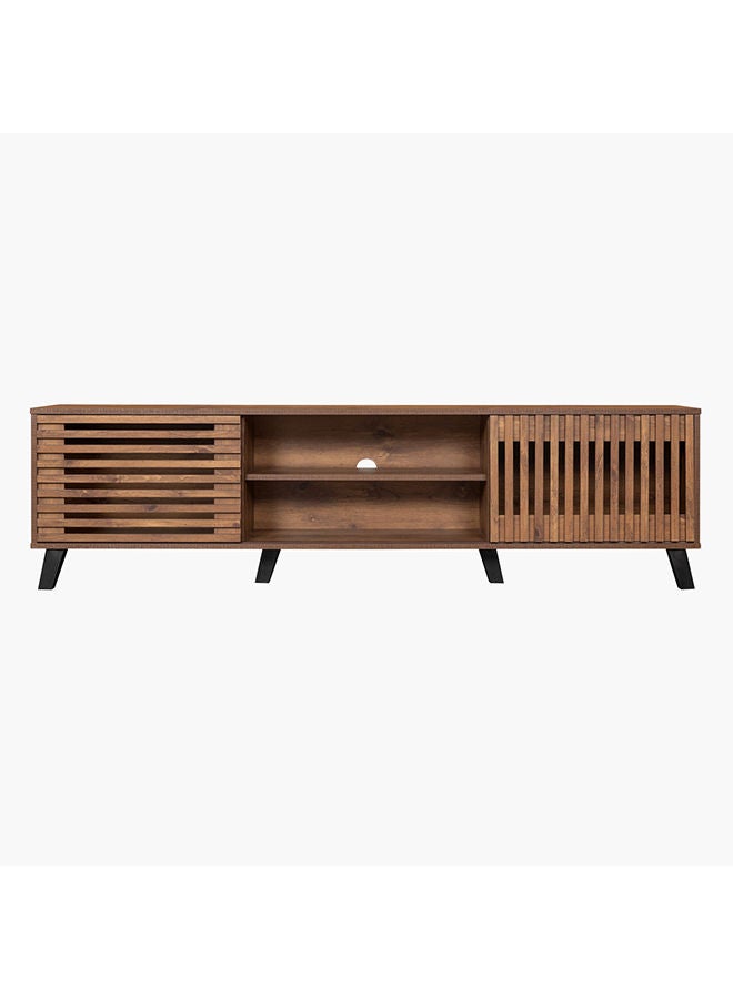 Home Box وحدة تلفزيون تورتيلا 2 باب انزلاقي 40 × 50 × 180 سم  - Image 1