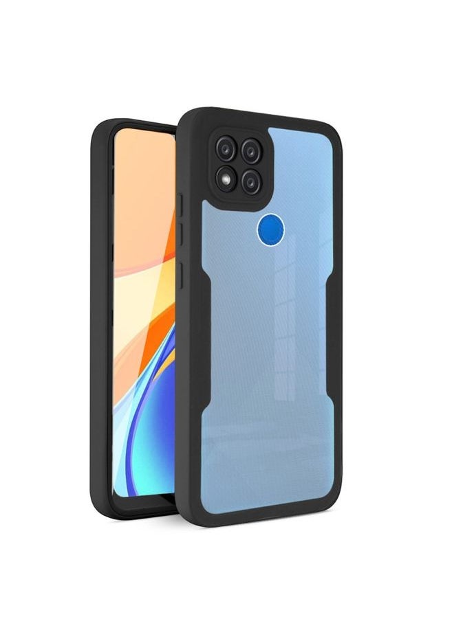 HuHa Case Cover For Xiaomi Redmi 9C 360 Degrees Full Coverage Phone Case Black 