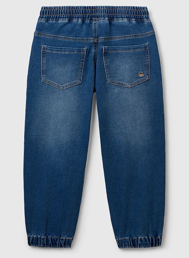 Benetton Denim Joggers  - Image 2