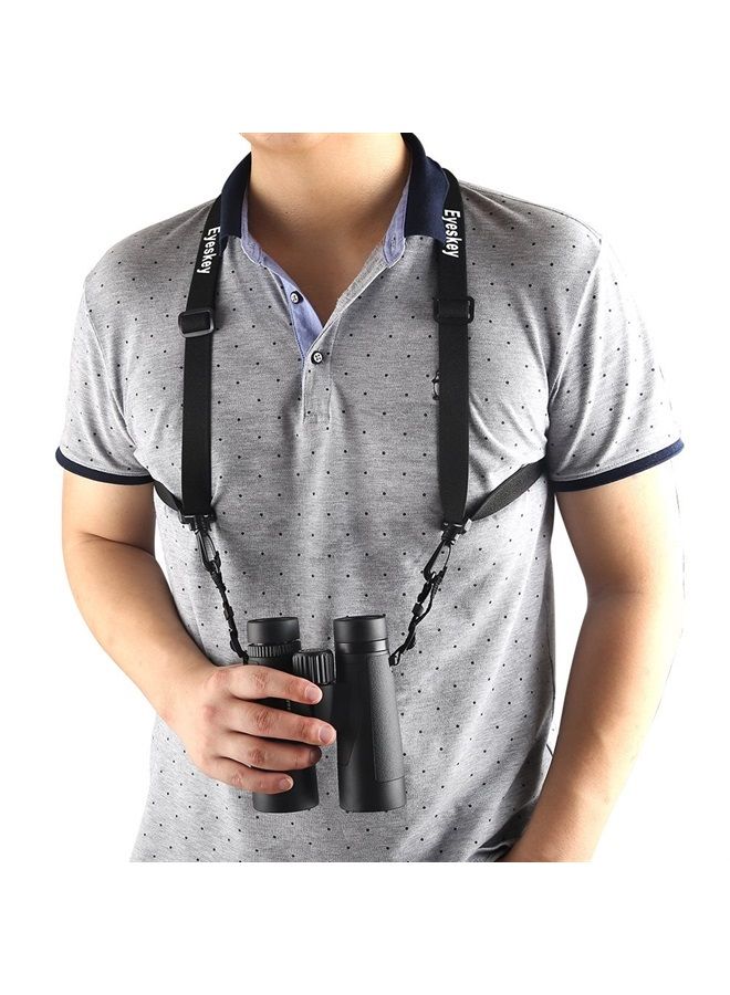 Binoculars Harness Light-Weight Breathable Comfortable Binocular Strap Harness -Easy to Attach and Detach Binoculars, Cameras and Rangefinders, 4oz