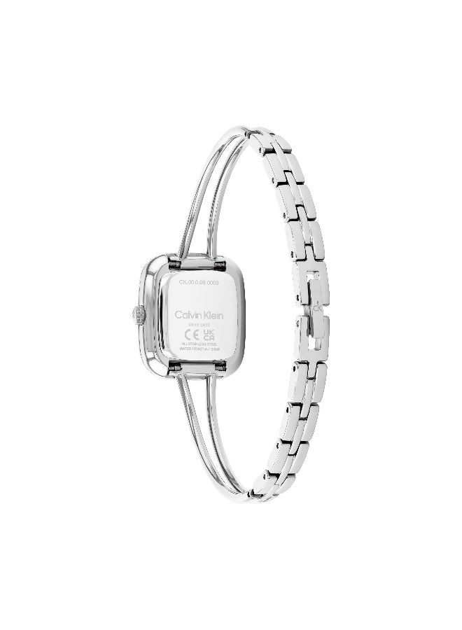 Calvin Klein Adore Women's Quartz Watch with Silver Dial and Stainless Steel Bracelet - 25100131 - Image 3
