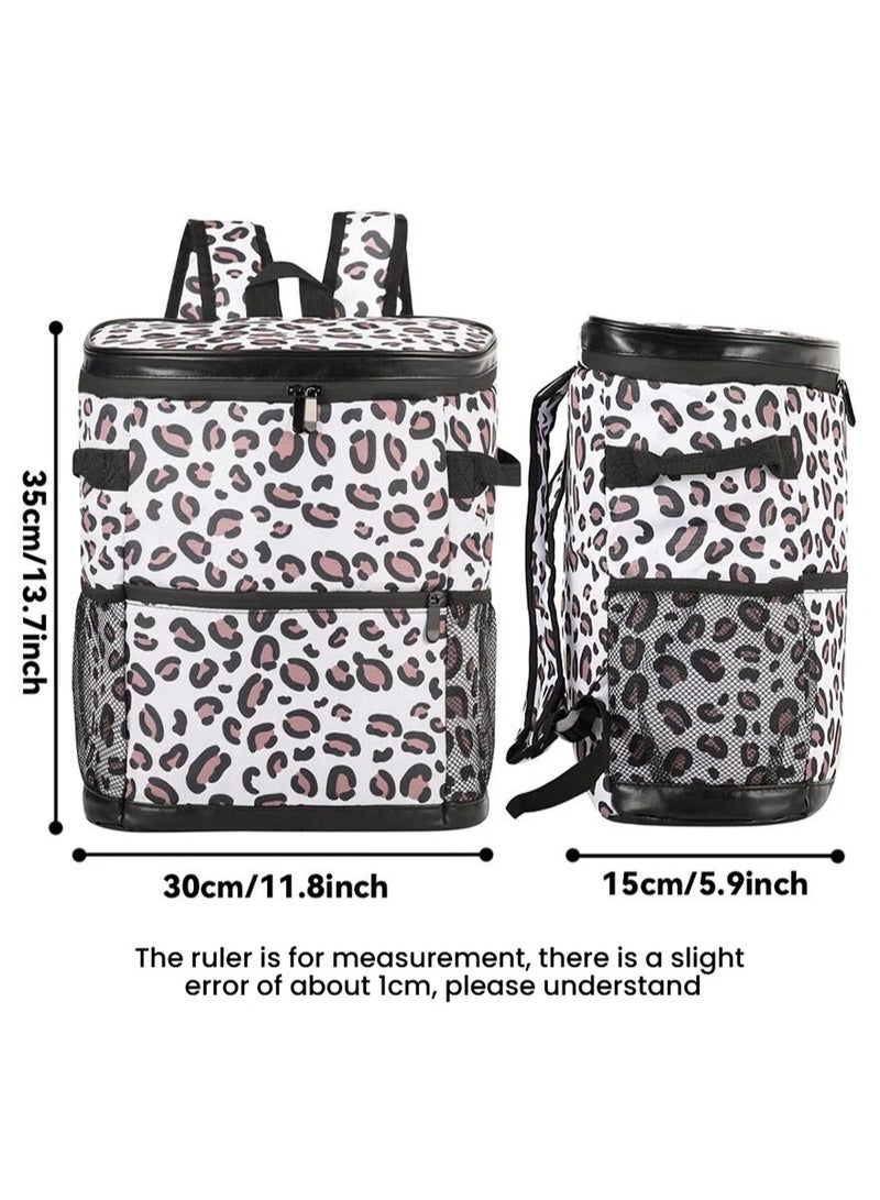 Picnic insulated backpack thermal picnic bag travel and party cooler portable insulated bag - Image 5
