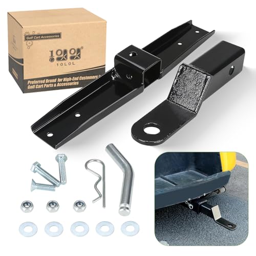 10L0L Golf Cart Rear Trailer Hitch for EZGO TXT & Medalist 1995-2013 - Image 1