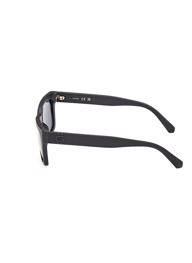 GUESS Men's Polarized Rectangular Sunglasses - GU0012102D56 - Lens Size: 56 Mm  - Image 2