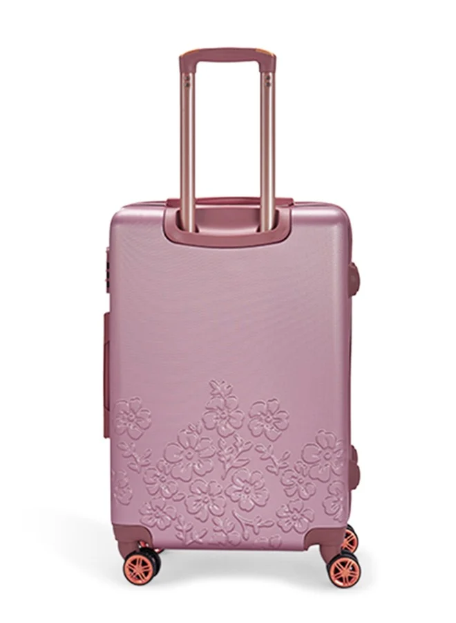 LIMRA Cabin Carry Check-In Luggage Trolley Size 20 inch Rosegold