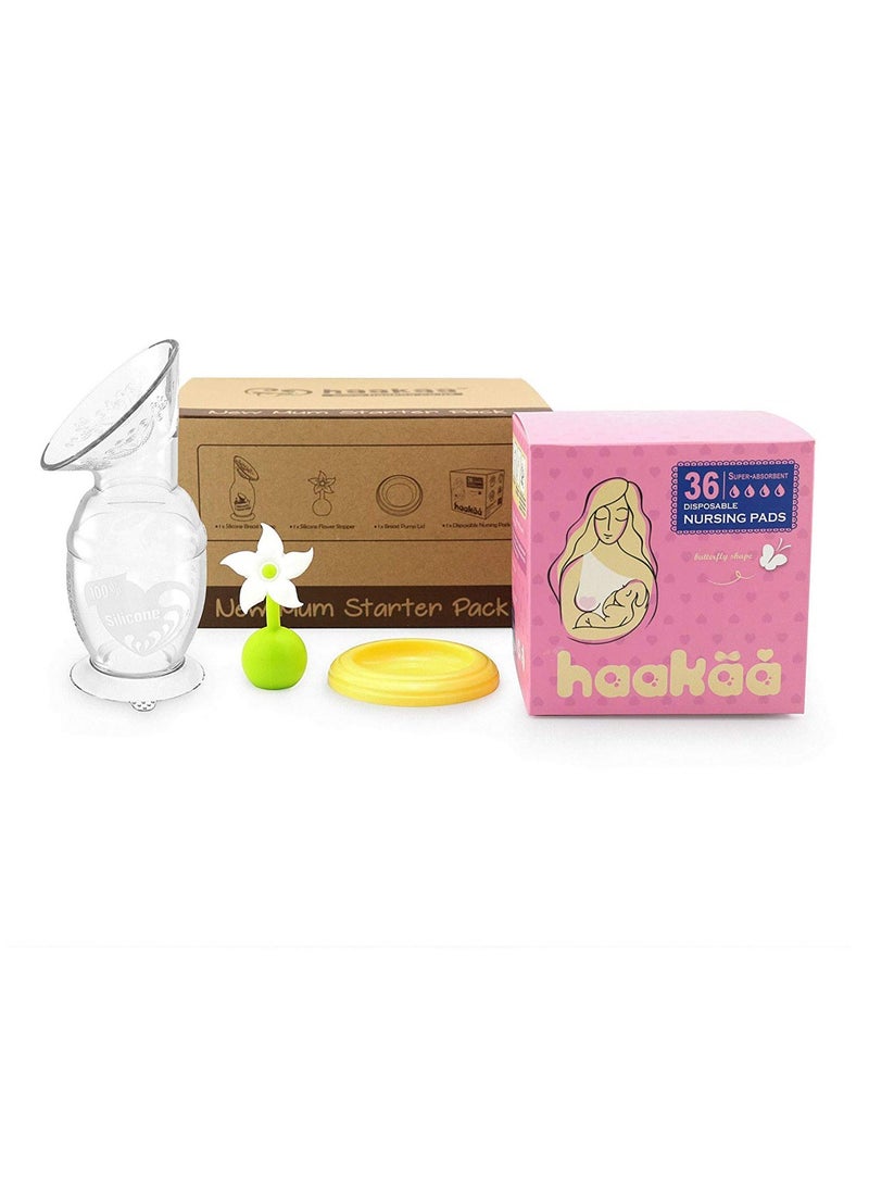 haakaa - New Mom Starter Pack Breast Pump - Image 1