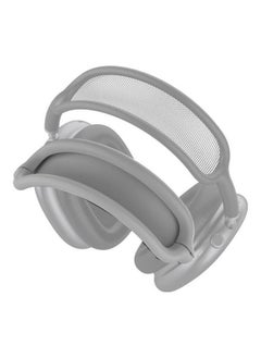 Headphone Hood Silicone Protective Case For AirPods Max Grey