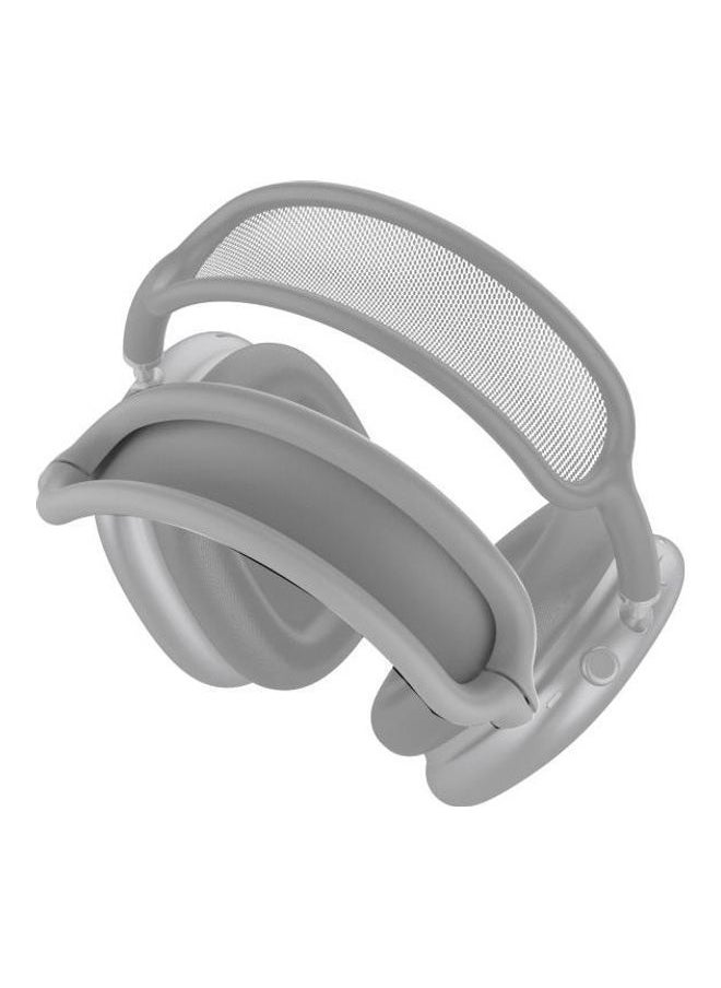 NIBEMINENT - Headphone Hood Silicone Protective Case For AirPods Max Grey - Image 1