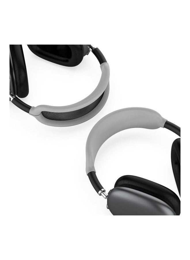 NIBEMINENT - Headphone Hood Silicone Protective Case For AirPods Max Grey - Image 1