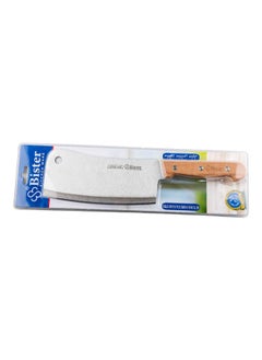 Bister Butcher Knife High Stainless Steel 3.0mm thickness Chinese Chopping Knife Kitchen Cleaver chef knives with Wooden Handle Size 9" Inches  - Image 5