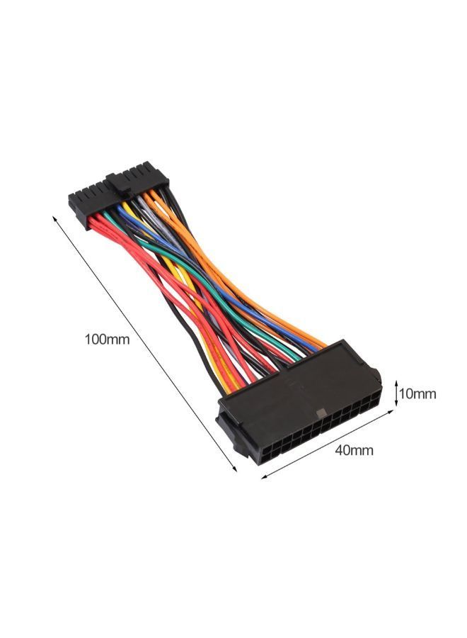 نيبمينينت كابل محول طاقة من أنثى ب24 سناً إلى ذكر صغير متعدد الألوان - Image 2