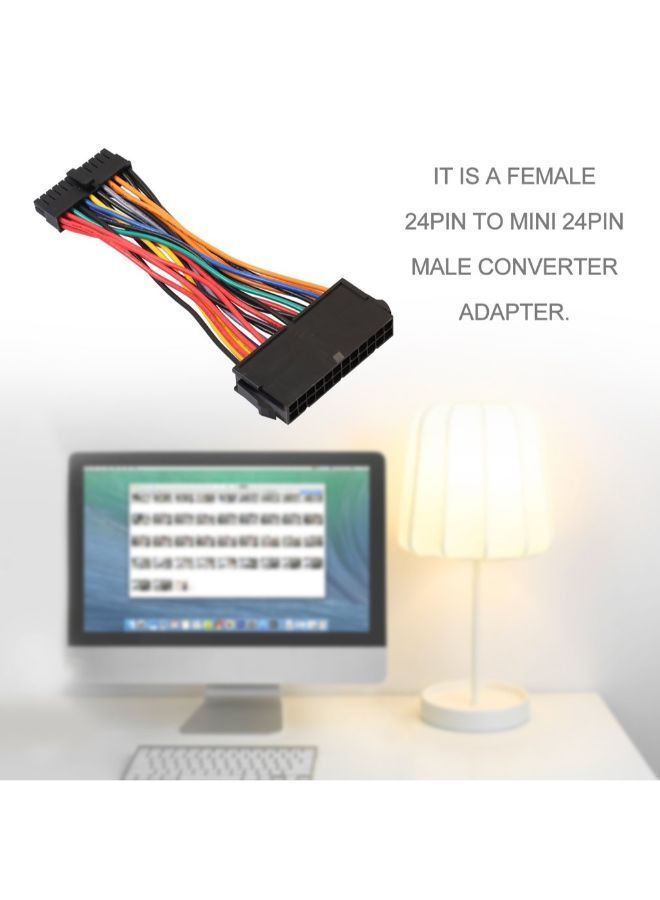 نيبمينينت كابل محول طاقة من أنثى ب24 سناً إلى ذكر صغير متعدد الألوان - Image 3