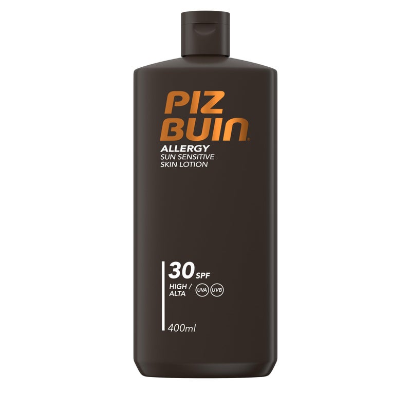 Piz Buin لوشن بيز بوين للحساسية SPF 30، 400 مل - Image 1