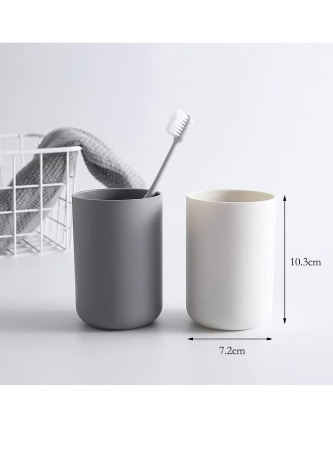 3PCS Toothbrush Cup Reusable Toothbrush Holder for Normal Toothbrushes and Toothpaste - Image 2