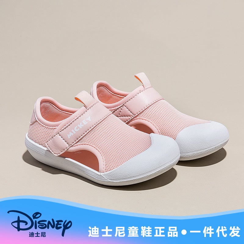Disney Children'S Shoes Children'S Baby Toe Sandals Boys And Girls Mesh Toddler Shoes Soft Sole Capable Shoes - Image 2