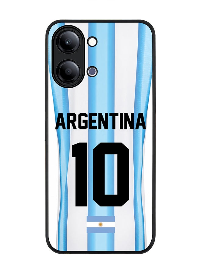 Stylizedd For vivo Y05 4G / Y6t 5G Case,Slim fit Camera Protection, Shockproof Thin Phone cover  - Football Team Argentina World Cup 2026 - Image 1