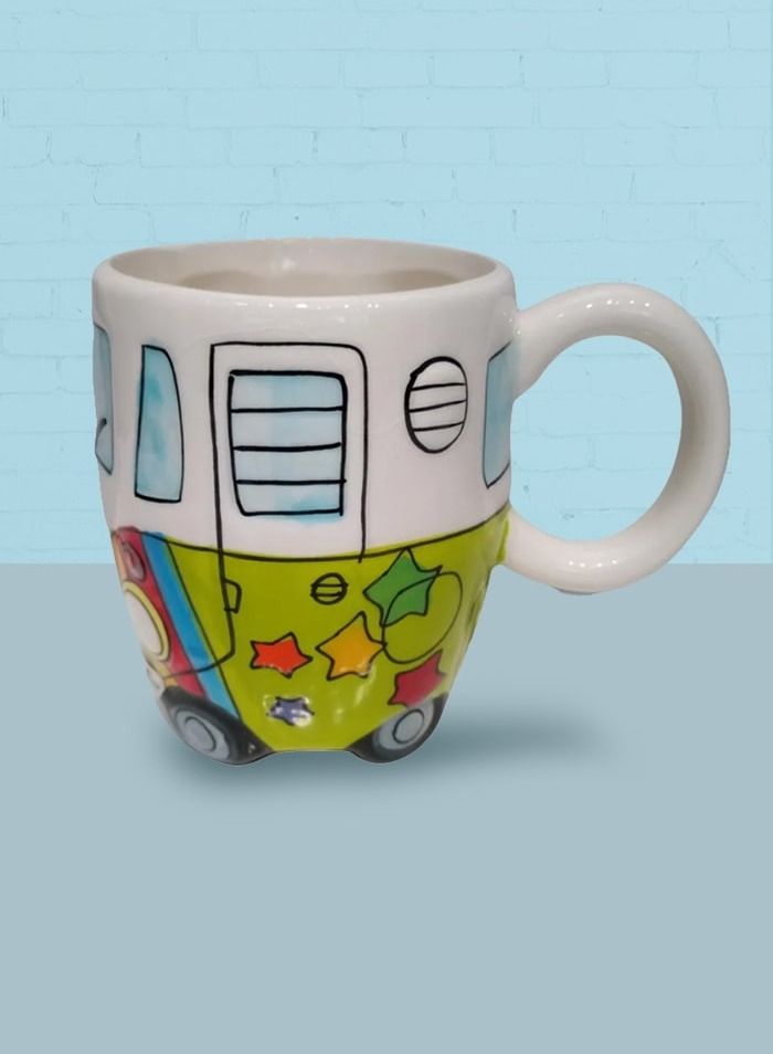 Fighter Gifts Camper Van Mug - Image 1