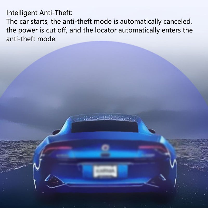 Car OBD Port GPS Tracking Device Real Time Anti-Theft Alerts Mini Vehicle Locator with Geo-Fence Displacement/Overspeed/Vibration Alarm Function for Car Truck SUV Boat - Image 4
