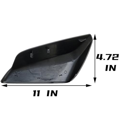 DIMEANI fit for Chevrolet Malibu Side Mirror Cover, fit for 2016 2017 2018 2019 2020 2021 2022 2023 2024 2025 Chevy Malibu Passenger Driver Side Glossy Black 84026842 84026841 - Image 5