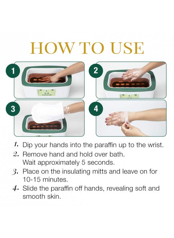 Clean + Easy Digital Paraffin Spa w/ 6 lbs Peach Paraffin - Image 5