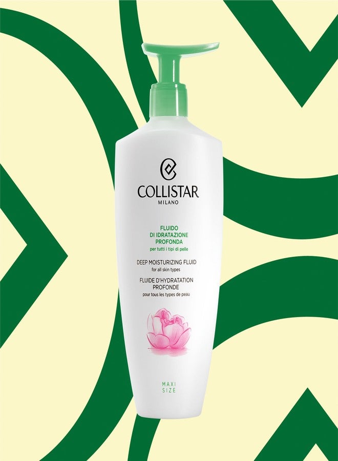 COLLISTAR Moisturisers by Collistar Deep Moisturising Fluid TBC 400ml - Image 2