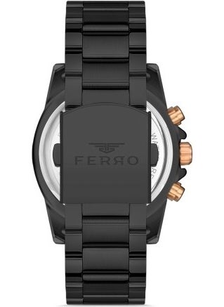 FERRO - FM31300A-R 44 mm Black Men's Wristwatch  - Image 3