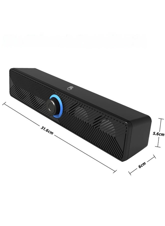 USB Soundbar Computer Speakers Gaming PC Speaker Phone Speaker, USB connection and Wireless Speaker BT 5.0 Connection - Image 5