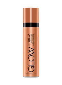So..? Women's Champagne Blush Intense Shimmer Body Spray – Radiant, Long-Lasting Fragrance with a Luxurious Shimmer for Women, 100ml  - Image 1