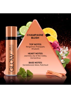 So..? Women's Champagne Blush Intense Shimmer Body Spray – Radiant, Long-Lasting Fragrance with a Luxurious Shimmer for Women, 100ml  - Image 3