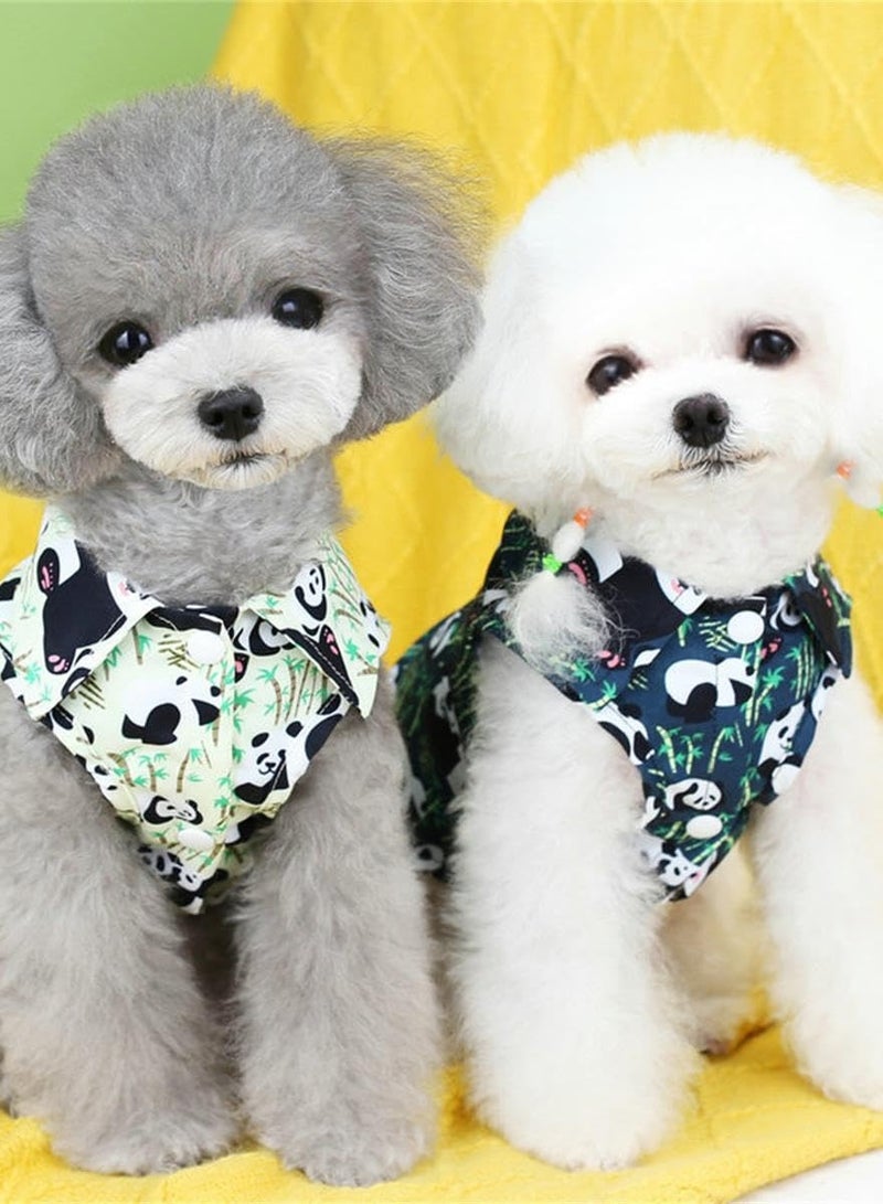Excefore Cute Panda Dog Tee Shirts, Soft Cotton, Sleeveless, Casual Lightweight Dog Clothes, Perfect for Small Dogs, Boy or Girl, Pet T Shirt, Puppy Sweatshirt Apparel. - Image 5
